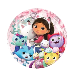 *Gabby's Dollhouse Pink Large Dessert Plates - 10 PK